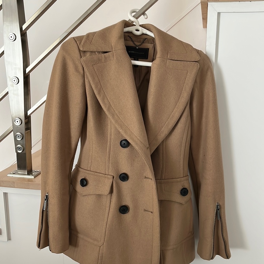 BCBG Wool Coat (Pea Coat)